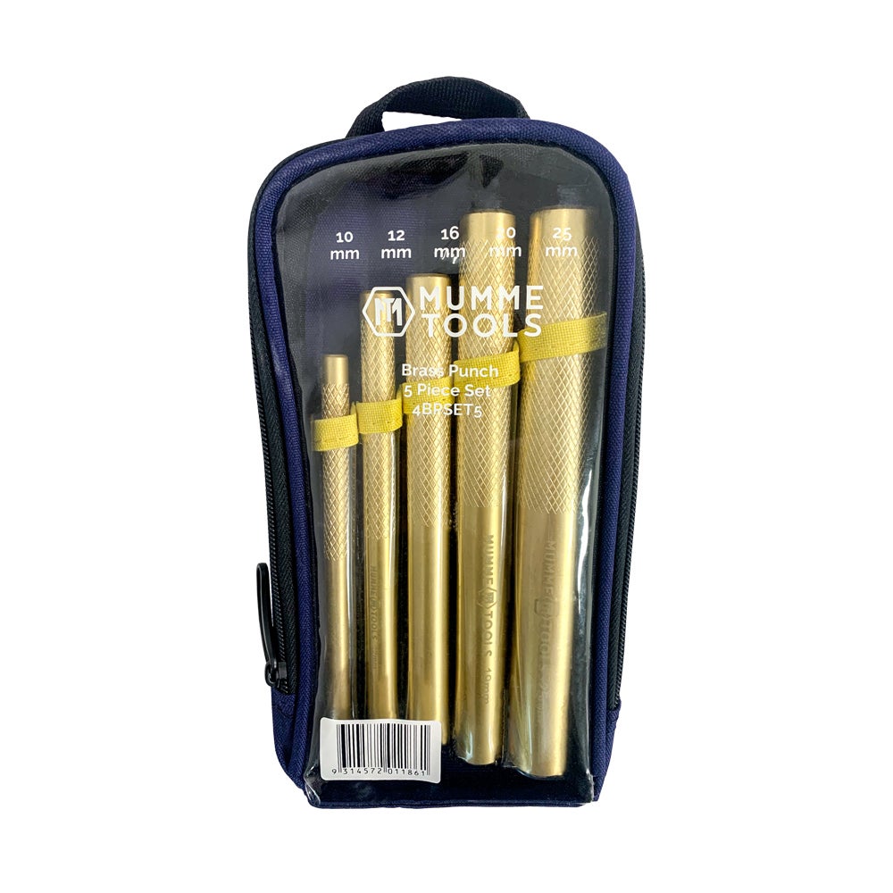 Brass Punch 5 Piece Set Mumme Tools