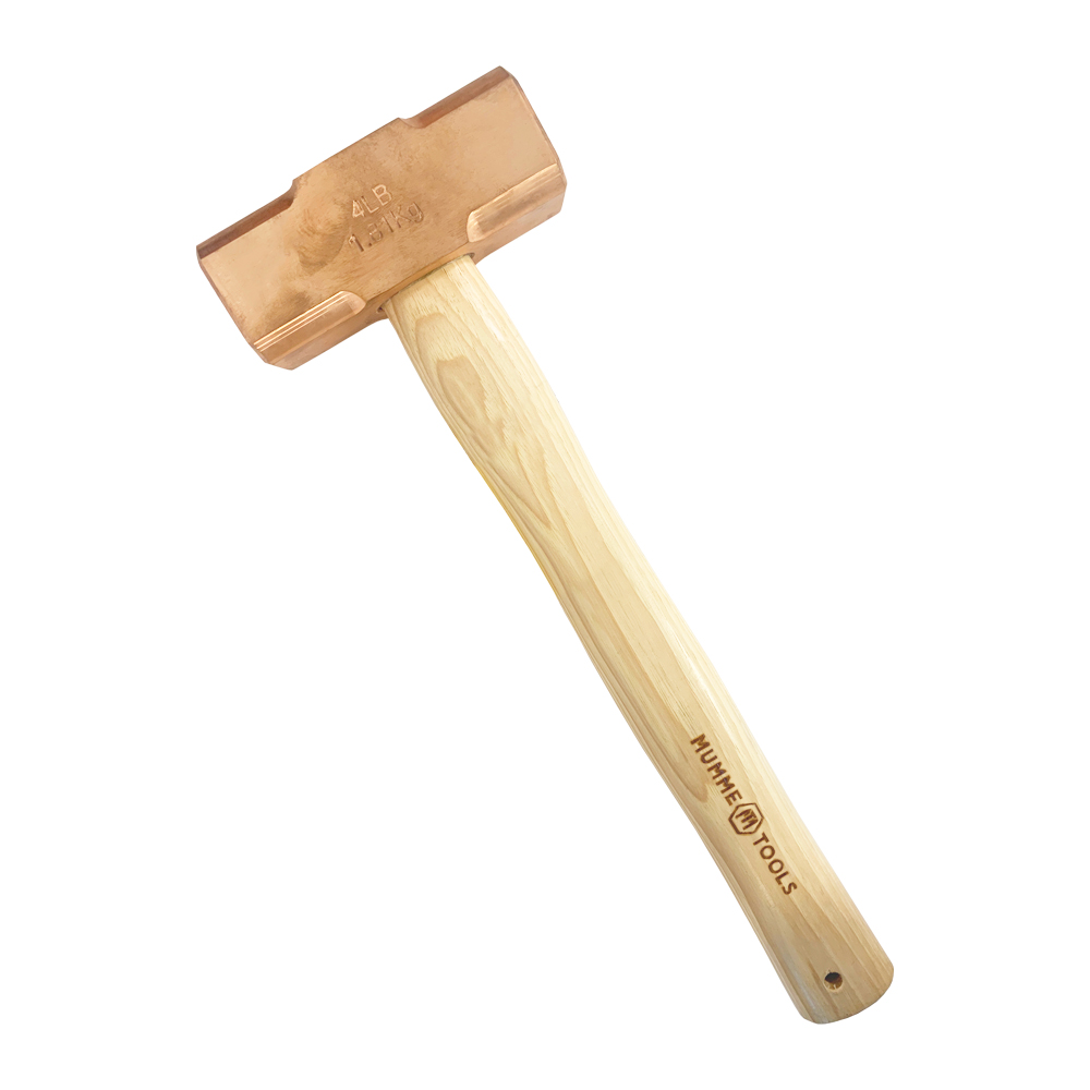 4lb Copper Hammer with Hardwood Handle 