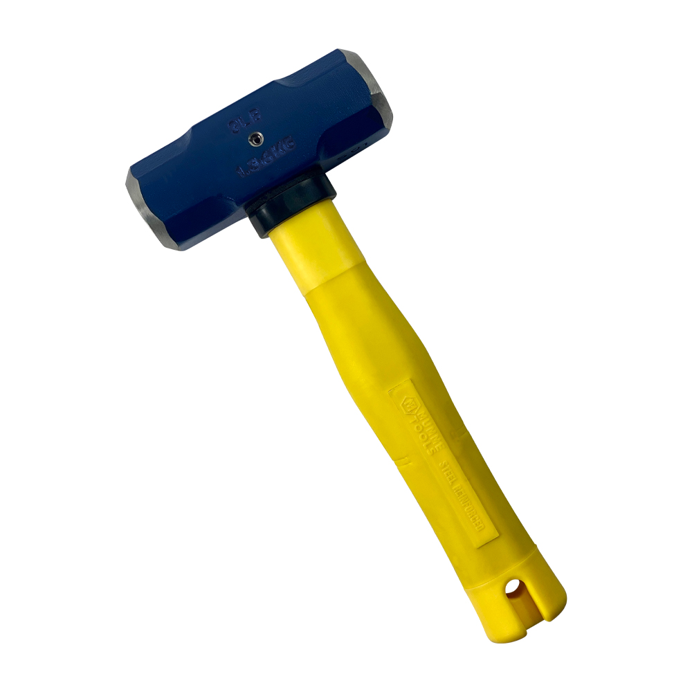 1.35kg Masons Club Hammer - Yellow Pinned Fibreglass Handle