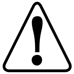 ISO Symbol Warning